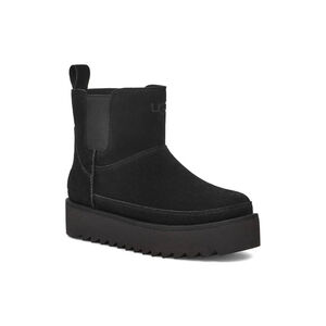 UGG Classic Chelsea Platform Mini Boot Black